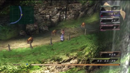 Final Fantasy X-2 HD Remaster (English subs part 030) Gunner s Gauntlet blind spot   Easy Adamantite