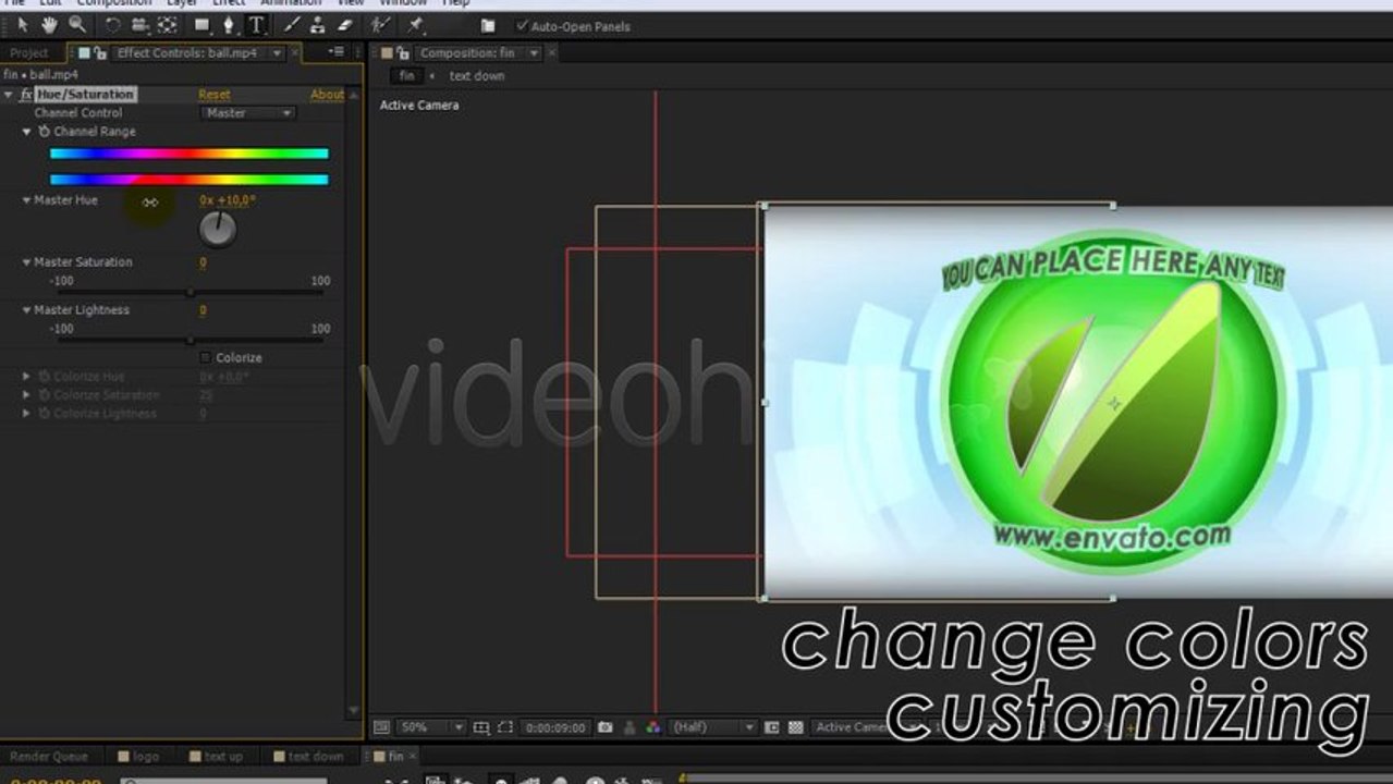 Ball Logo Reveal - After Effects Template