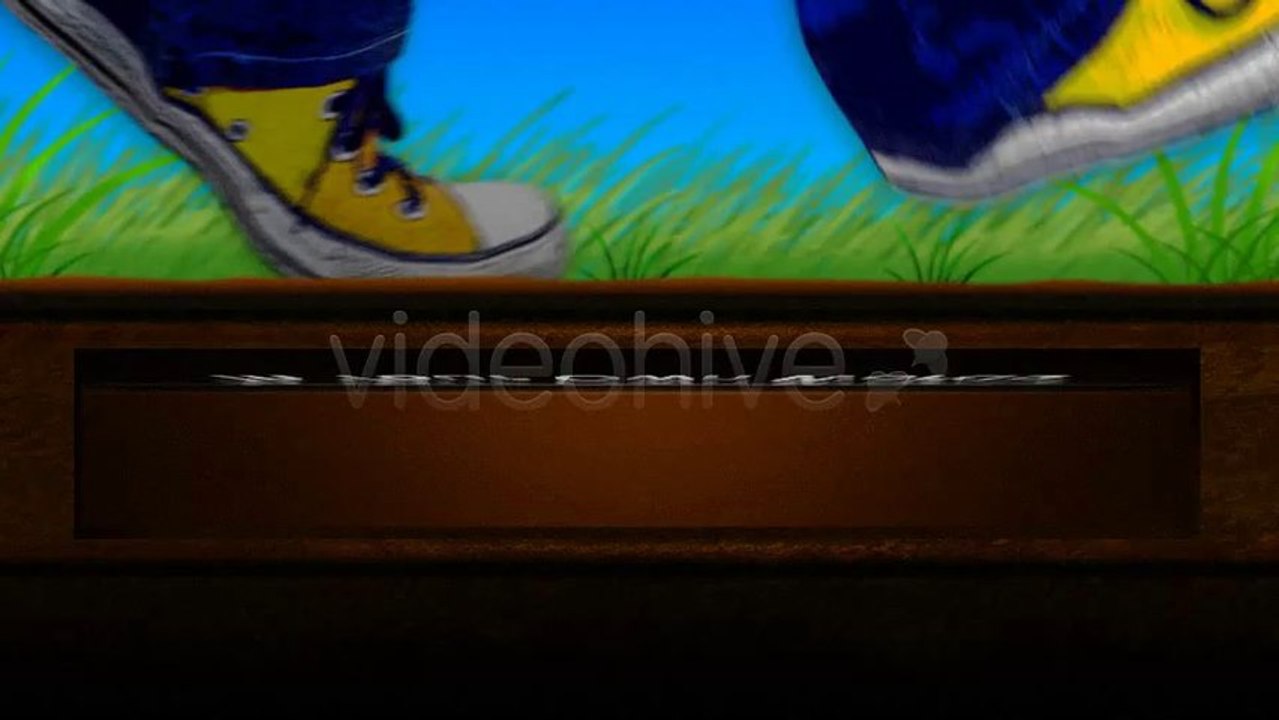 Walk and Text - After Effects Template