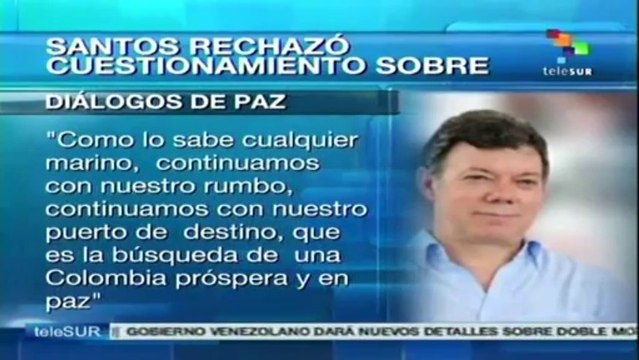Paz y prosperidad, metas de Colombia en La Habana: Santos