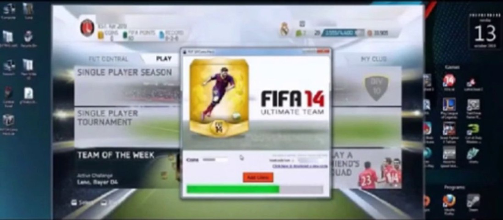 Fifa 14 Ultimate Team Coin Generator - Get Free Fifa 14 Ultimate Team Coins...