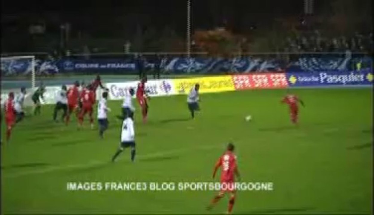 Foot Coupe de France : Aubagne - Dijon 3-3 4-5TAB