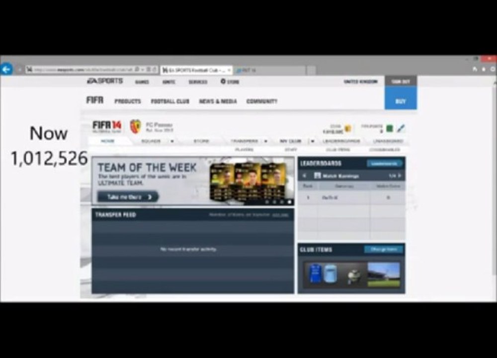 Fifa 14 Ultimate Team Coins Generator - Fifa 14 Points Hack...