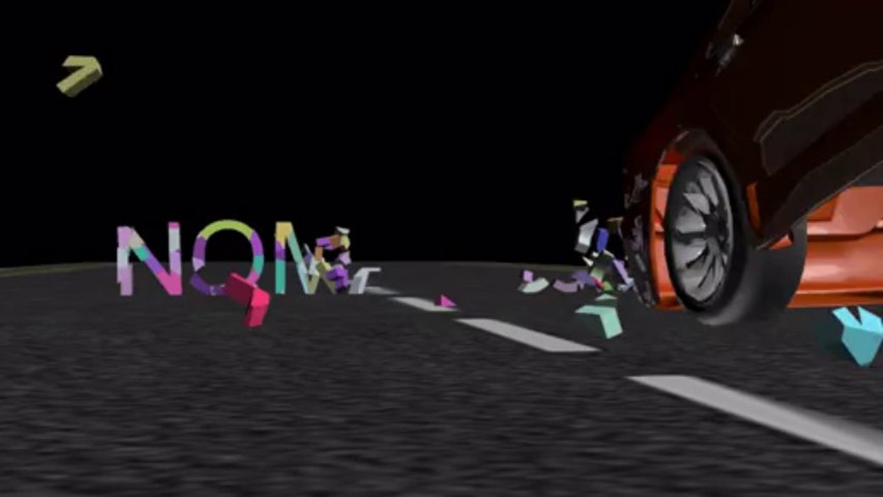 BMW CAR SMASHED TEXT PHYSICS TEST 2014