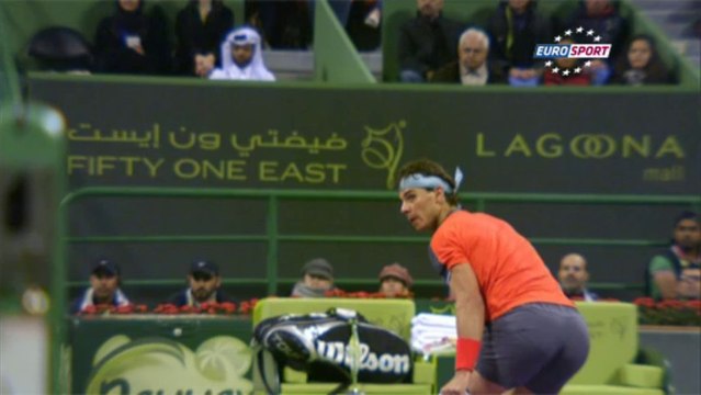 ATP Doha: Rafael Nadal - Gaël Monfils özet