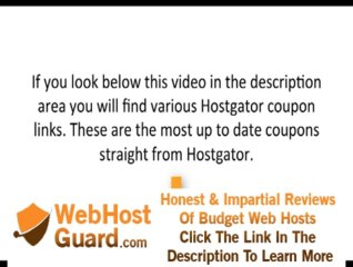 下载视频: hostgator coupon | hostgator coupons | hostgator coupon codes