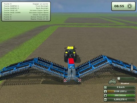 #001 Test MOD Semoir Lemken De 27 mètres I FARMING SIMULATOR 2013 !