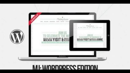 Preview MJWP Edition WordPress Entertainment Entertainment WordPress Template Download