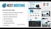 Preview NEST HOSTING Responsive Hosting Theme Template T Site Templates Technology Download