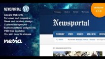 Preview Newsportal Responsive News and Magazine Theme Wo Blog Magazine WordPress Download