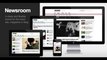 Preview Newsroom Responsive News and Magazine Theme Word Blog Magazine WordPress Download