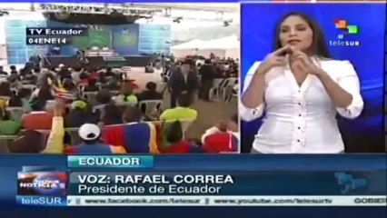 En Ecuador no mandará el billete, dice Correa y anuncia nuevas leyes