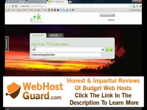 Tu hosting y tu dominio gratis sin publicidad