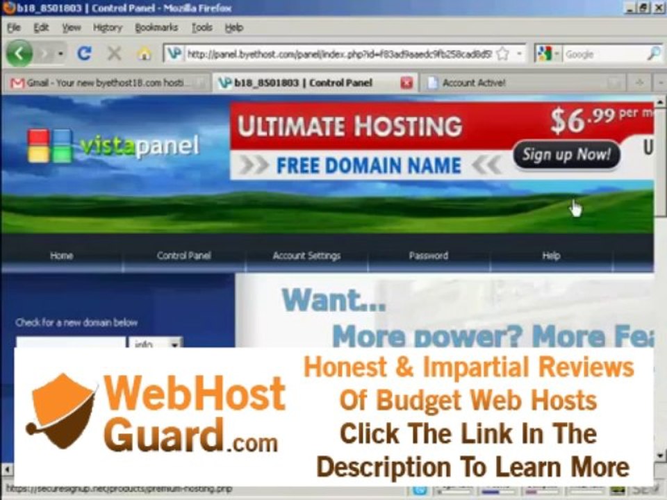 Video 20 - How to Host Your Website For Free