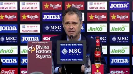 Caparrós evita hablar del posible penalti