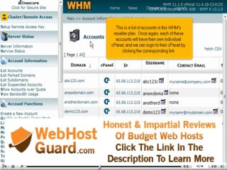 Difference between WebHost Manager(WHM) and cPanel by VodaHost web hosting