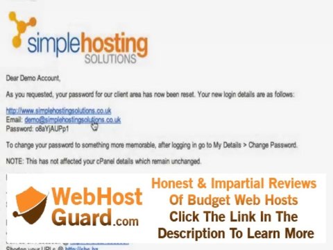 How to access the Customer Portal and reset your password - Simple Hosting Solutions