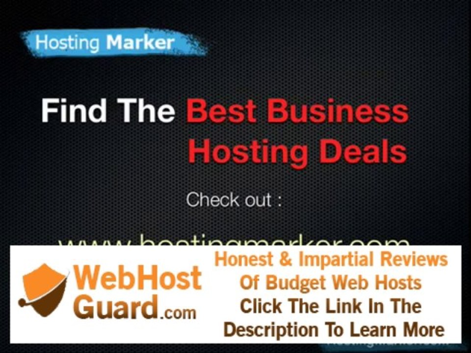 affordable business web site hosting