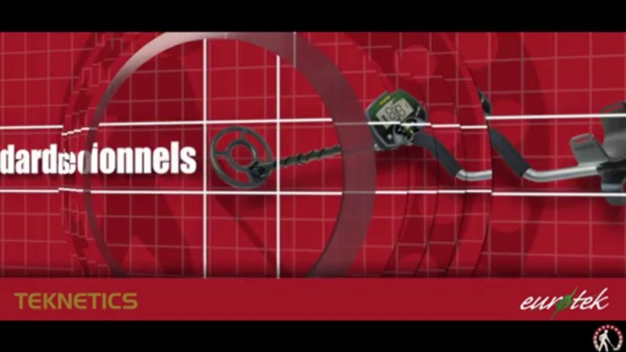 Détecteur de métaux Teknetics Eurotek (présentation en une minute)