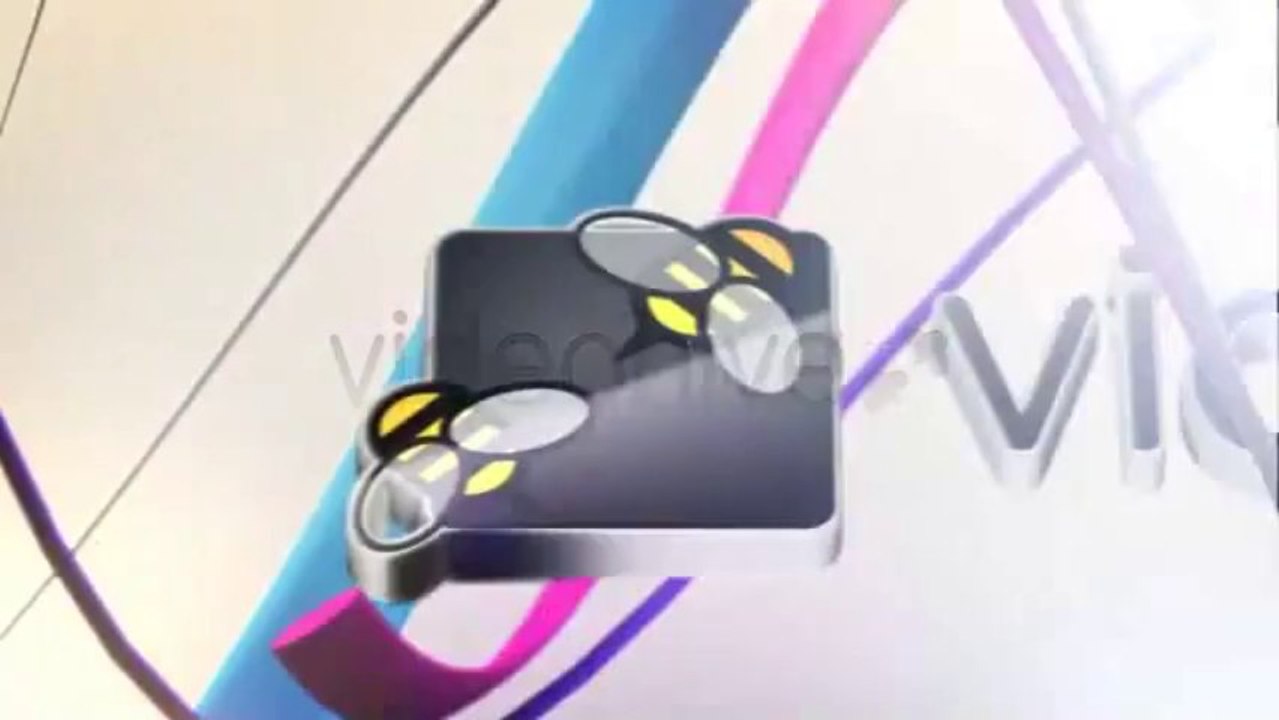 3D Ribbons Logo - After Effects Template