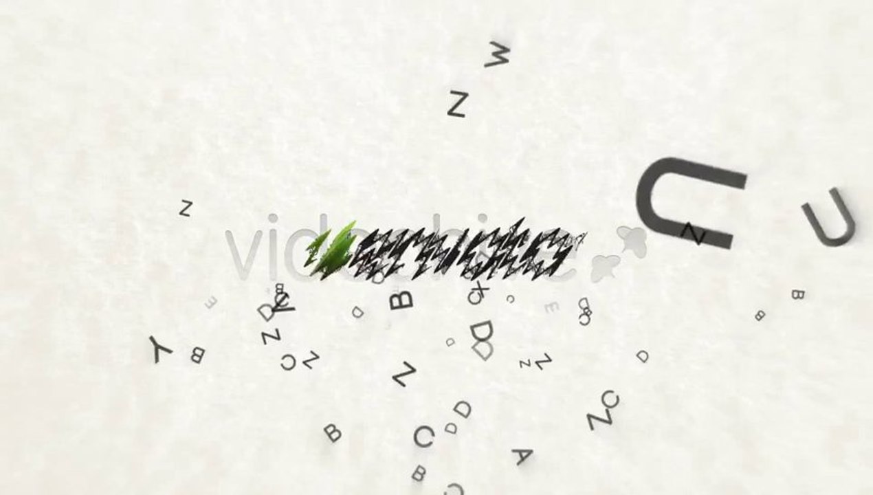 Letters Logo Reveal - After Effects Template