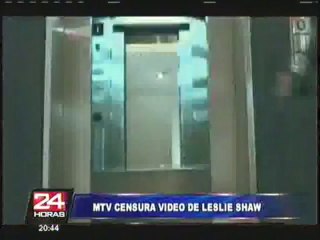 Cadena MTV censura escenas del videoclip 'Ven' de Leslie Shaw