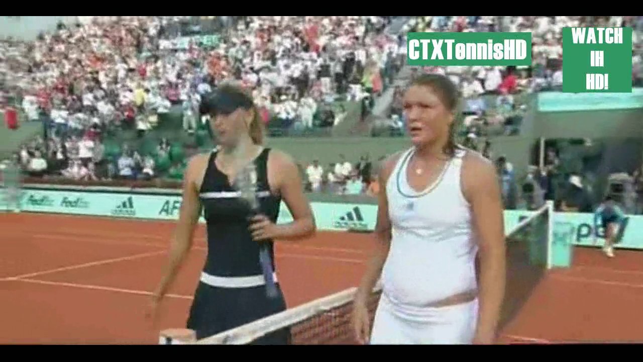 Safina vs Sharapova 2008 RG Highlights