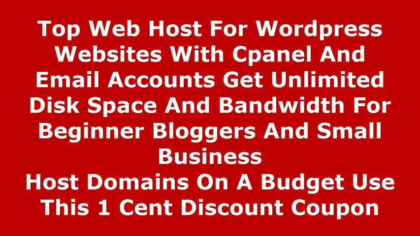 Best Cheap Web Hosting 2014