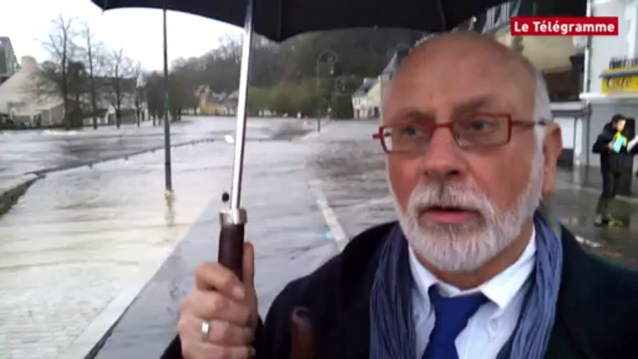 Inondations à Quimperlé. Alain Pennec : "La situation ne s'améliore pas"