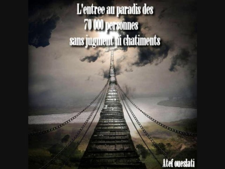 L'entree au paradis des 70000 personnes sans jugement ni chatiments