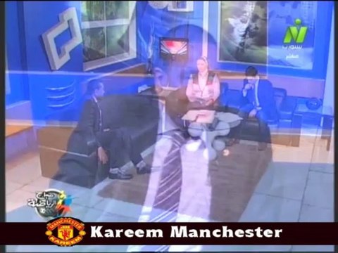 طارق رضوان ومنى عبد الكريم فى صباح الرياضه مع هشام الحريرى عضو مجلس اداره اتحاد السله 5 ينابر 2014