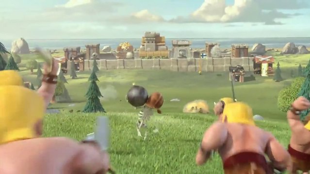Pub de dingue du jeu vidéo Clash of Clans - stratégie
