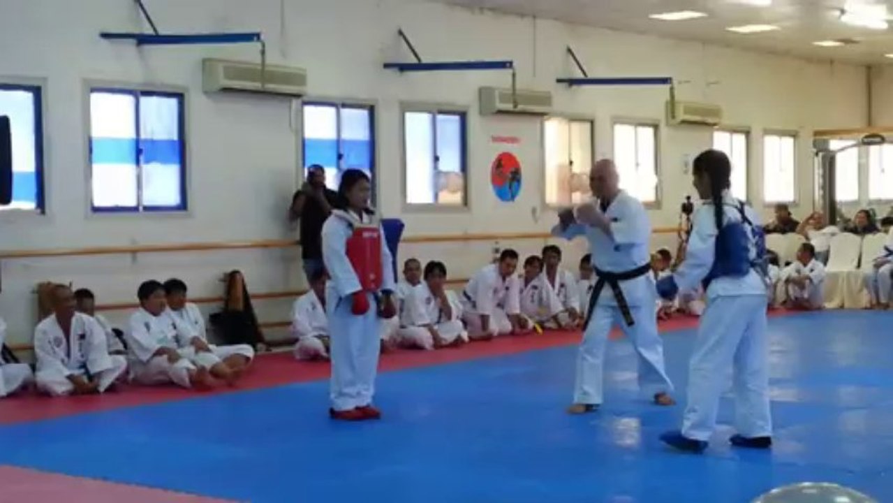 25th Silver Anniversary Karate Sparring Normina and Rhazel