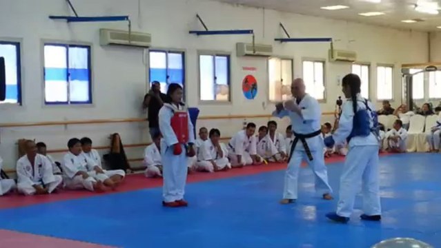 25th Silver Anniversary Karate Sparring Normina and Rhazel