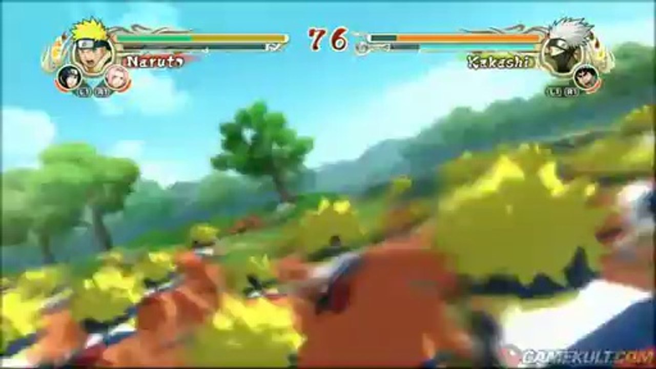 Naruto Ultimate Ninja Storm - Multiclonage à effet Kiss Cool