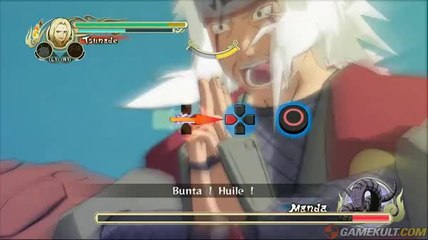 Naruto Ultimate Ninja Storm - Tsunade colle des Manda(les)