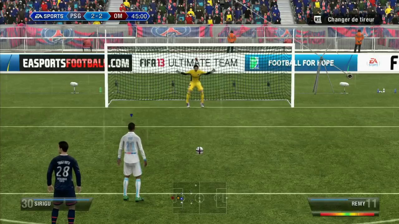 FIFA 13 - Technique arrêt de gardien - Soluces