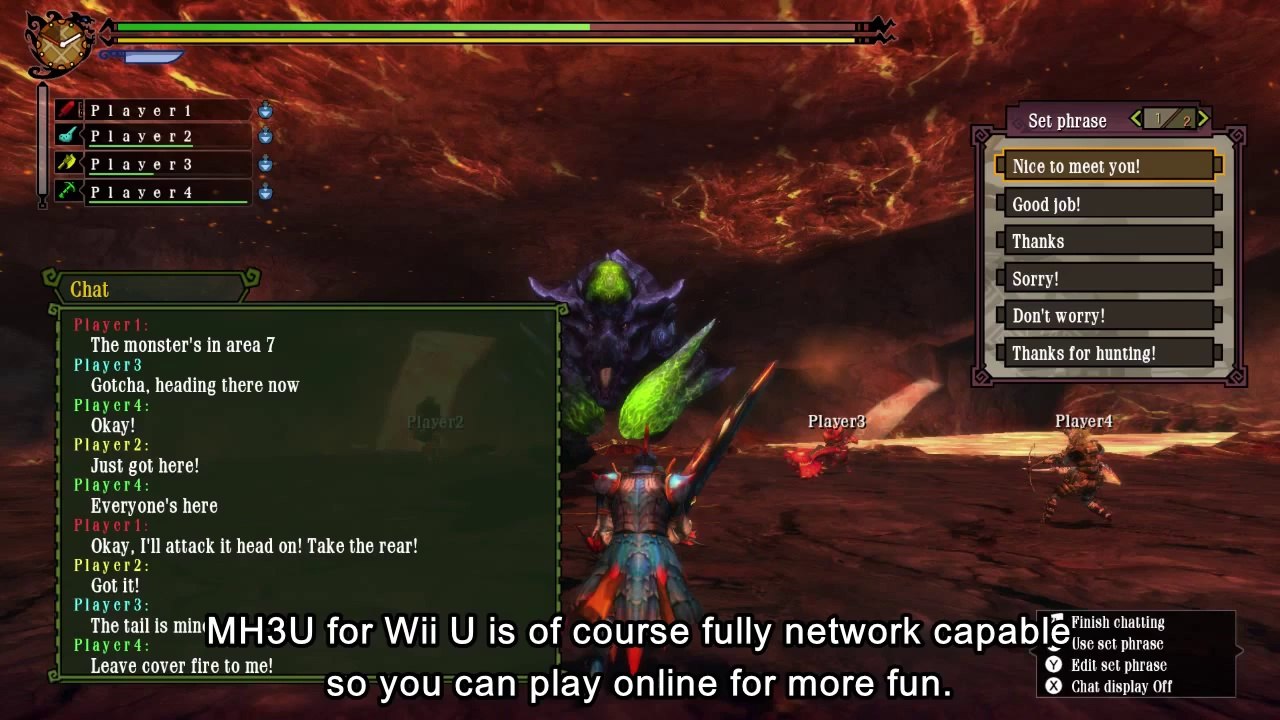 Monster Hunter 3 Ultimate - Message Tsujimoto