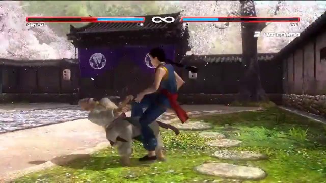 Dead or Alive 5 - Pai vs Gen Fu #2