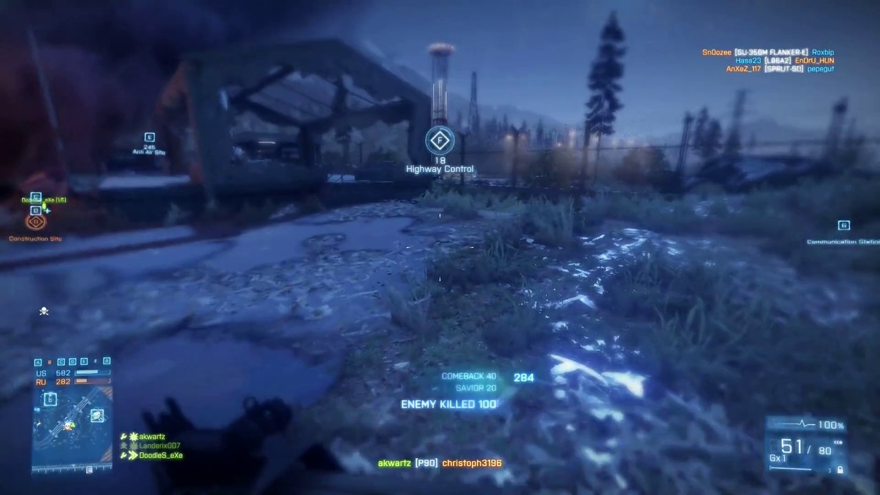 Battlefield 3 : Armored Kill - Arrivée fracassante