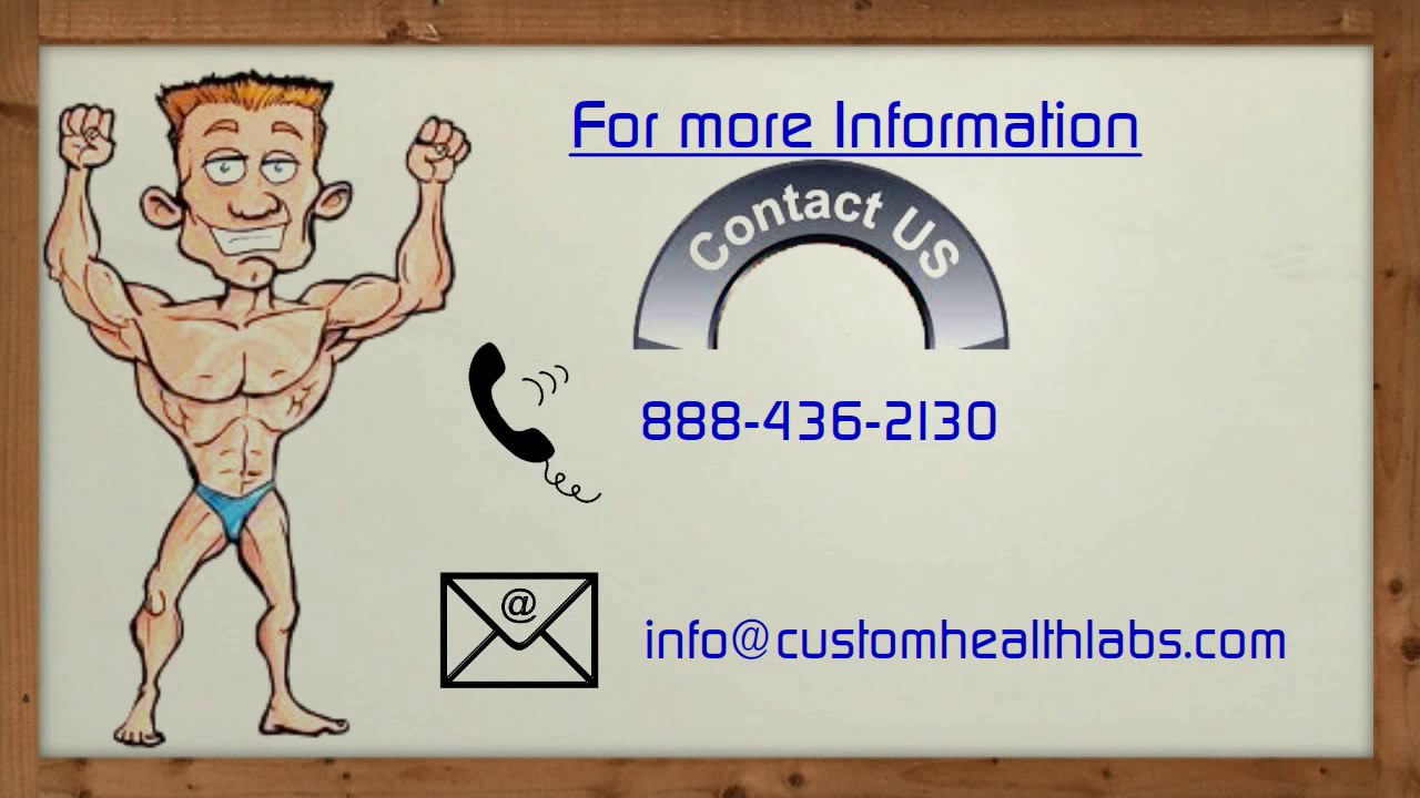 Body Building Supplements By Custom Health Labs