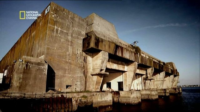 2e Guerre Mondiale - Les abris sous-marins Allemands.