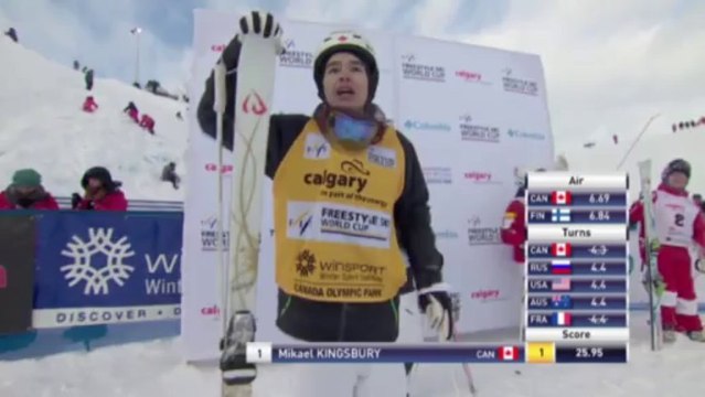 Kingsbury continues moguls dominance