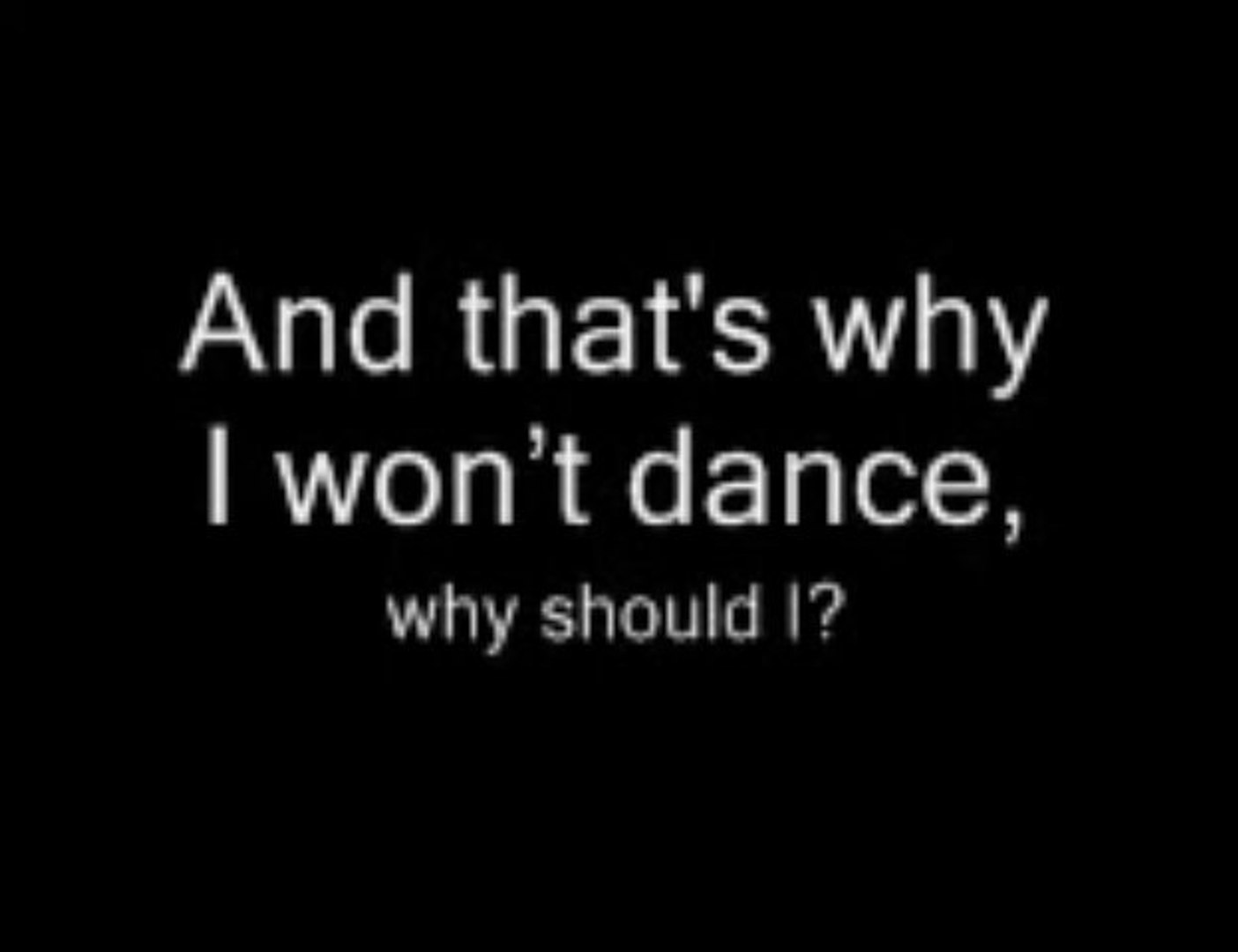 I Wont Dance - Frank Sinatra