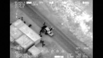 Iraqi military releases footage of air strike in Anbar province