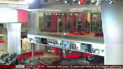 BBC World News First Bulletin New Studio