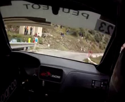 rallye antibes 2013 208 R2 afc racing Denis Millet Guillaume Duval speciale 10 col de Braus