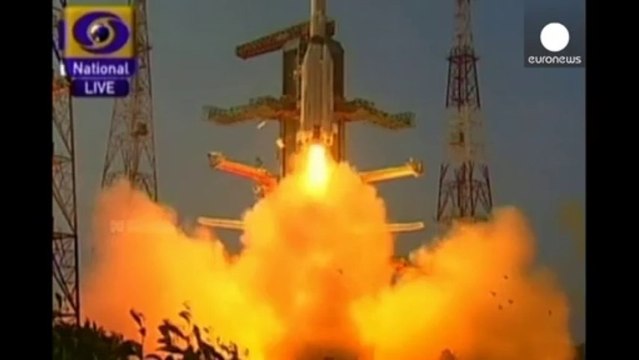 India launches communications satellite into space