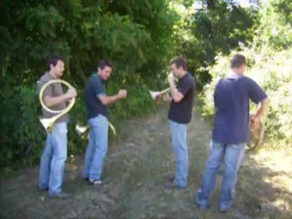 sonneurs chez ALAIN, Journée déterrage blaireaux 2011