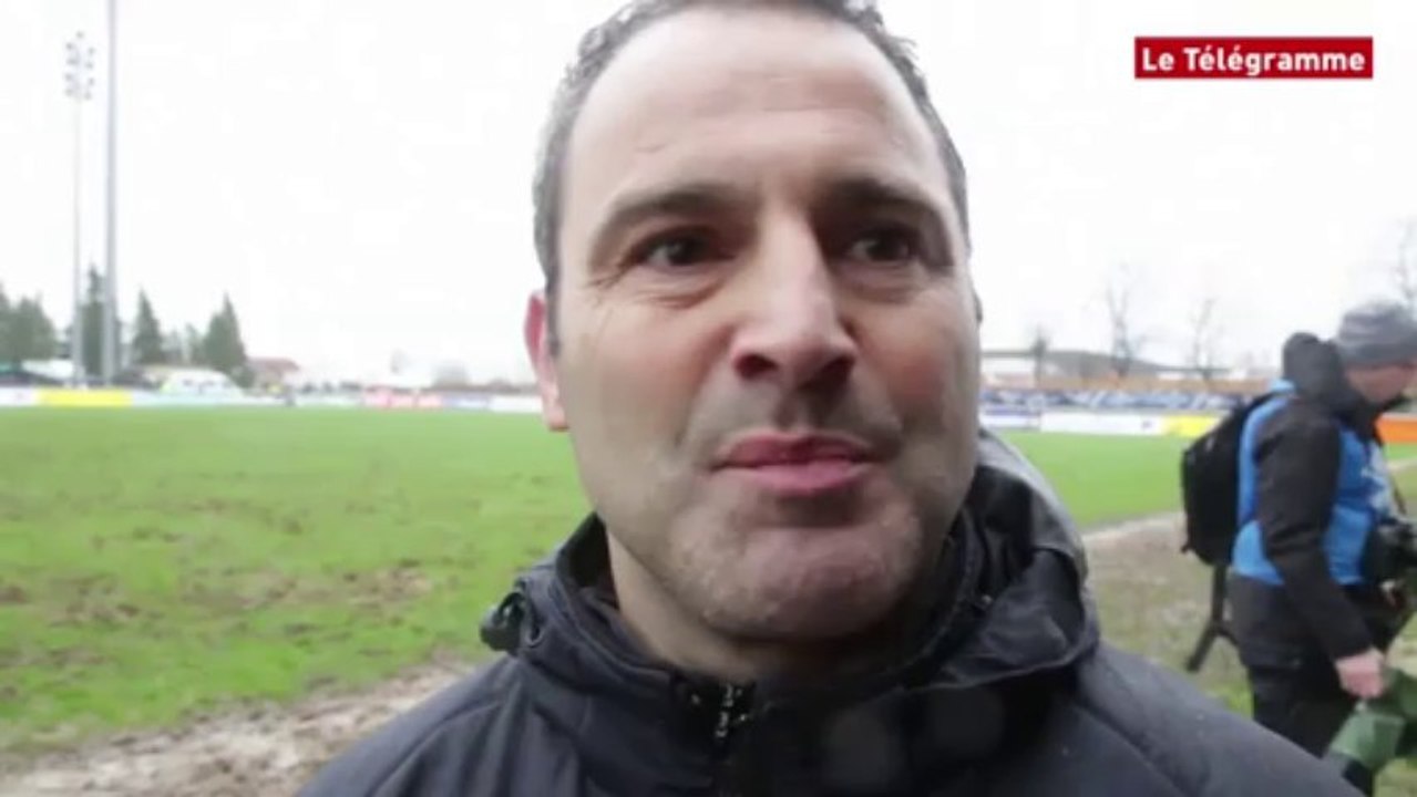 Coupe de France. L'entraîneur de Quimperlé : "On leur a tenu la dragée haute"